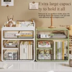 Drawer Desktop Organizer, Organizer Drawers, Desk Stationery Organizer, Multifunctional Dustproof Large Capacity Office Shelf - Image 3