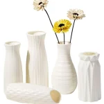 Plastic Vases Concise Imitation Ceramic Flowers Pots Wedding Home Garden Table DIY Gifts Bonsai Festival Party Courtyard Decor - Image 5