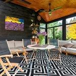 Indoor Outdoor Area Rug Home Garden Living Room Floor Carpet Anti-slip Waterproof Portable Folding RV Camping Awning Picnic Mat - Image 15