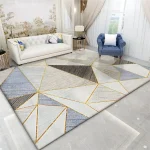 Rugs and Carpets for Home Living Room Rugs for Bedroom Decoration Geometric Soft Nordic Luxury LIVE ROOM area Rug floor mats - Image 11