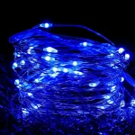 LED Fairy Lights Battery Operated String Lights Waterproof Silver Wire Firefly Starry Lights  Wedding Party Xmas Christmas Decor - Image 23
