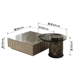 Delicacy Modern Coffee Tables Decor Luxury Marble Unique Coffee Tables Minimalist Design Stolik Kawowy Living Room Furniture - Image 2