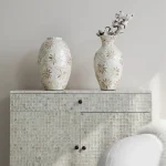 Table Ceramics Vase Flower Arrangement Vintage Vases Wedding Bedroom Elegant Design Flower Bottle Luxury Home Decor Vases - Image 3