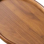 An Oval Wooden Tray For Teacups, Suitable For Breakfast, Coffee, Dining, And Bar Use; Also A Decorative Piece For Kitchens - Image 12
