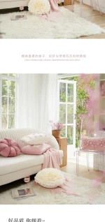 Romantic Wedding Throw Pillow Modern Pink Ins Style Living Room Wedding Room Sofa Bedhead Cushion Cover - Image 14