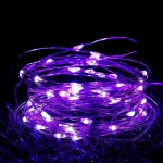 LED Fairy Lights Battery Operated String Lights Waterproof Silver Wire Firefly Starry Lights  Wedding Party Xmas Christmas Decor - Image 26