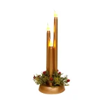 LED Candles, Flameless Christmas Candles, LED Candle Holders, Photo Props, - Image 11