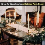 LED Flameless Taper Candles Lights Window Decorative Christmas Candles Lamp Electric Long Candles 3D-Wick Flameless Candlesticks - Image 10