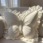 Butterfly-shaped throw pillow, cute cushion for bedroom sofa, home decor novelty item - Image 7