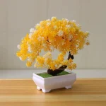 Artificial Plants Bonsai Simulated Tree Potted Plants Fake Flowers Table Potted Ornaments - Image 12