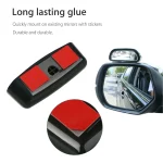 Auto Mirror Adjustable Wide Angle Side Rear Mirror Blind Spot Convex Mirrors For Car Reverse Parking Auxiliary Rear View Mirror - Image 12