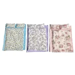 Four Piece Bed Set: Miniature Bed, Bed Sheet, Quilt & Pillow with Quilt Cover - Dollhouse Bedding Set for Doll Bedroom Decoratio - Image 12