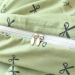 Bedding Set Simple Style Duvet Cover Pillowcase with Bedsheet Home Bedclothes Boys Girls Room Bed Sheet Sets - Image 29