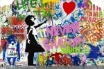 Modern Abstract Street Wall Art Painting Banksy Graffit Art Canvas Painting Prints Poster Cuadros Wall Art Pictures Home Decor - Image 20