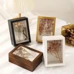 3D Wooden Picture Frames Depth 3cm 5cm Dried Flower Specimen Holder Handmade DIY Handwork Display Phote Frame Home Decoration - Image 3