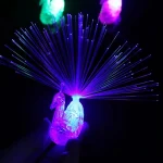 Lighting In The Dark Home  Decoration Christmas Party Supplies   LED Lights Flash Lamp Luminous Peacock Glow - Image 6
