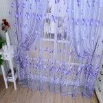 Tulle Curtains Modern Simplicity Living Room Sheer Window Curtains​ Children's Bedroom Kitchen Soft Comfortable Fabric - Image 48