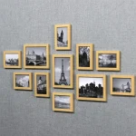 11Pcs Picture Frames Wall Photo Frame Architecture Picture Frame Set Modern Decor Living Room Home Decoration marcos de fotos - Image 2