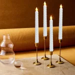 LED Flameless Taper Candles Lights Window Decorative Christmas Candles Lamp Electric Long Candles 3D-Wick Flameless Candlesticks - Image 15