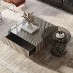 Delicacy Modern Coffee Tables Decor Luxury Marble Unique Coffee Tables Minimalist Design Stolik Kawowy Living Room Furniture - Image 4