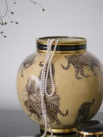 Ceramics Vases Modern Storage Flower Bottle Sculptures Elegant Room Ornaments Home Decoration Table Top Items Holiday Gifts - Image 19