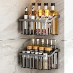 Storage Basket Wall Hanging Fruit Basket Kitchen Vegetables Organzier Sundries Organizer Flower Plant Pot Storage Home Decor - Image 3