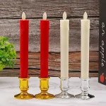 Creative LED Flameless Candles Lights Wedding Birthday Party Simulation Candles Lamp Long Electric Flickering Candlesticks - Image 17