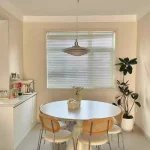 Modern Home Dining Table Oval White Deco Balcony Dining Table Luxury Relaxing Salle A Manger Complet Table Et Chaise Furniture - Image 4