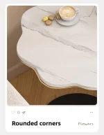 Simple Edge Table Design Bedside Table Balcony Cloud Table Simple Small Dining Table Small Storage Rack - Image 15