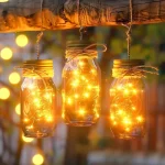 LED Fairy Lights Battery Operated String Lights Waterproof Silver Wire Firefly Starry Lights  Wedding Party Xmas Christmas Decor - Image 4