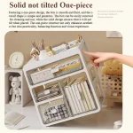 Drawer Desktop Organizer, Organizer Drawers, Desk Stationery Organizer, Multifunctional Dustproof Large Capacity Office Shelf - Image 5