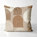 Modern Patterned Throw Pillows For Home Decor Polyester pillowcase, sofa decorative cushion cov Headboard Pillow - Image 3
