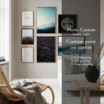 Wall Art With Your Photo Painting Decoration Picture for Living Room Personalized Gift Custom Poster Any Size Print Canvas - Image 3