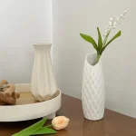Plastic Vases Concise Imitation Ceramic Flowers Pots Wedding Home Garden Table DIY Gifts Bonsai Festival Party Courtyard Decor - Image 15