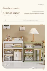 Drawer Desktop Organizer, Organizer Drawers, Desk Stationery Organizer, Multifunctional Dustproof Large Capacity Office Shelf - Image 15