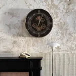 European Wall Clocks Retro Clock Watch Creative Living Room Design Clocks Luxury Watches Dining Room Decoration Home Furniture - Image 2