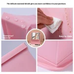 Professional TrueMirror Cosmetic Mirror - Non Reversing Clear Inverted Mirror for Bedroom Vanity Table Makeup - Image 5