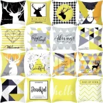 Throw Pillows Covers Decorative Pillow Cover Sofa Bed Living Room Plush Sleep Throw Pillows Covers Pillowcase - Image 17