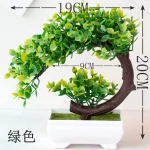 Artificial Plants Bonsai Simulated Tree Potted Plants Fake Flowers Table Potted Ornaments - Image 6