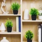 1pc Artificial green plants, home greening, outdoor gardens, office decoration, birthday, wedding and party scene decorations - Image 4