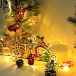 LED Fairy Lights Garland Fawn Gloves Bell Garland Battery-operated Light Living Room Bedroom Garden Decor Iron Decorative Lamp - Image 3