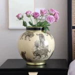 Ceramics Vases Modern Storage Flower Bottle Sculptures Elegant Room Ornaments Home Decoration Table Top Items Holiday Gifts - Image 8