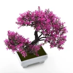 Artificial Plants Bonsai Small Tree Pot Fake Plant Flowers Potted Ornaments For Home Room Table Decoration Hotel Garden Decor - Image 3