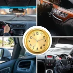 Car Clock Luminous Automobiles Internal Stick-On Mini Digital Watch Mechanics Quartz Clocks Auto Ornament Accessories - Image 13