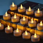 LED Candles 48/24/12 Pack Battery Operated Candles Batteries Lights Candles to Create Warm Ambiance Naturally Flickering Bright - Image 5