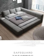 Bedroom Unique Bed Aesthetic Modern Headboard Double Children Bed Sleeping 180x200 Muebles Para Dormitorio Home Accessories - Image 7