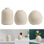Modern Flower Vases Floral Arrangements Decorative Vases Boho Ceramic Vase for Entryway Dinner Living Room Kitchen Decoration - Image 3