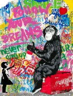 Modern Abstract Street Wall Art Painting Banksy Graffit Art Canvas Painting Prints Poster Cuadros Wall Art Pictures Home Decor - Image 19