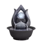 HandMade Home Decorative Desktop Fountains Indoor Water Fountain Creative Craft Home Decor&Figurines FengShui Waterfall Fountain - Image 17