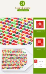 4 Seasons Scenery DIY Diamond Painting New Colorful Seasons Cross Stitch Kits Mosaic Diamond Embroidery For New Year Decor - Image 12